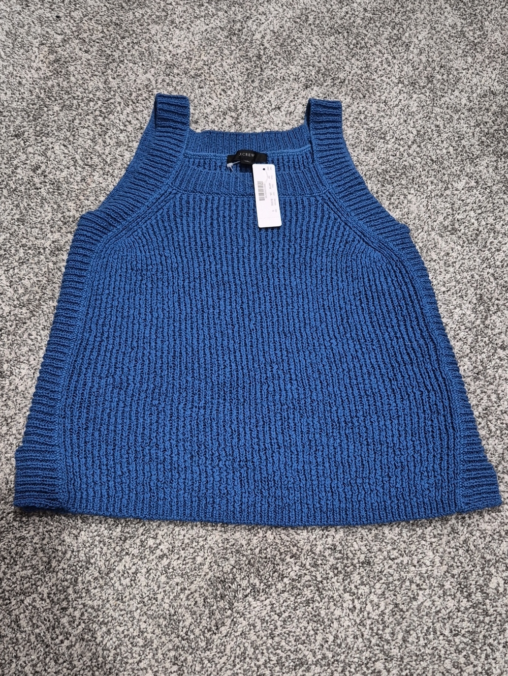 J. Crew Royal Crochet Knit Tank